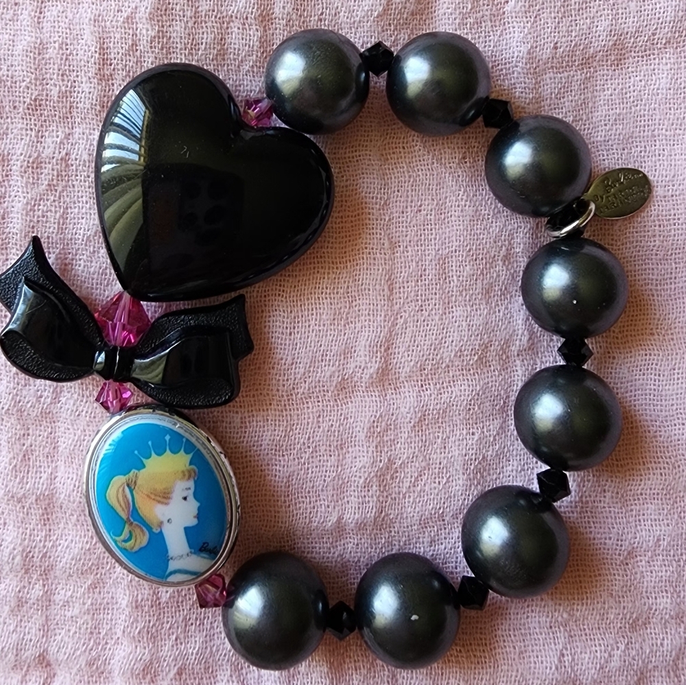 Tarina Tarantino x Barbie collab bracelet